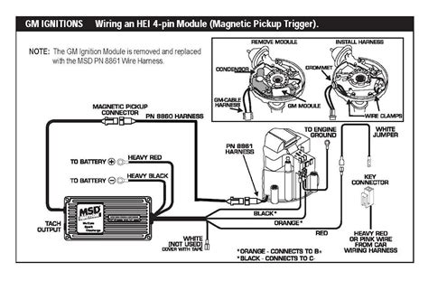 hei distributor wiring diagram 6al 